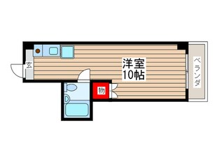 立川パレス527の物件間取画像